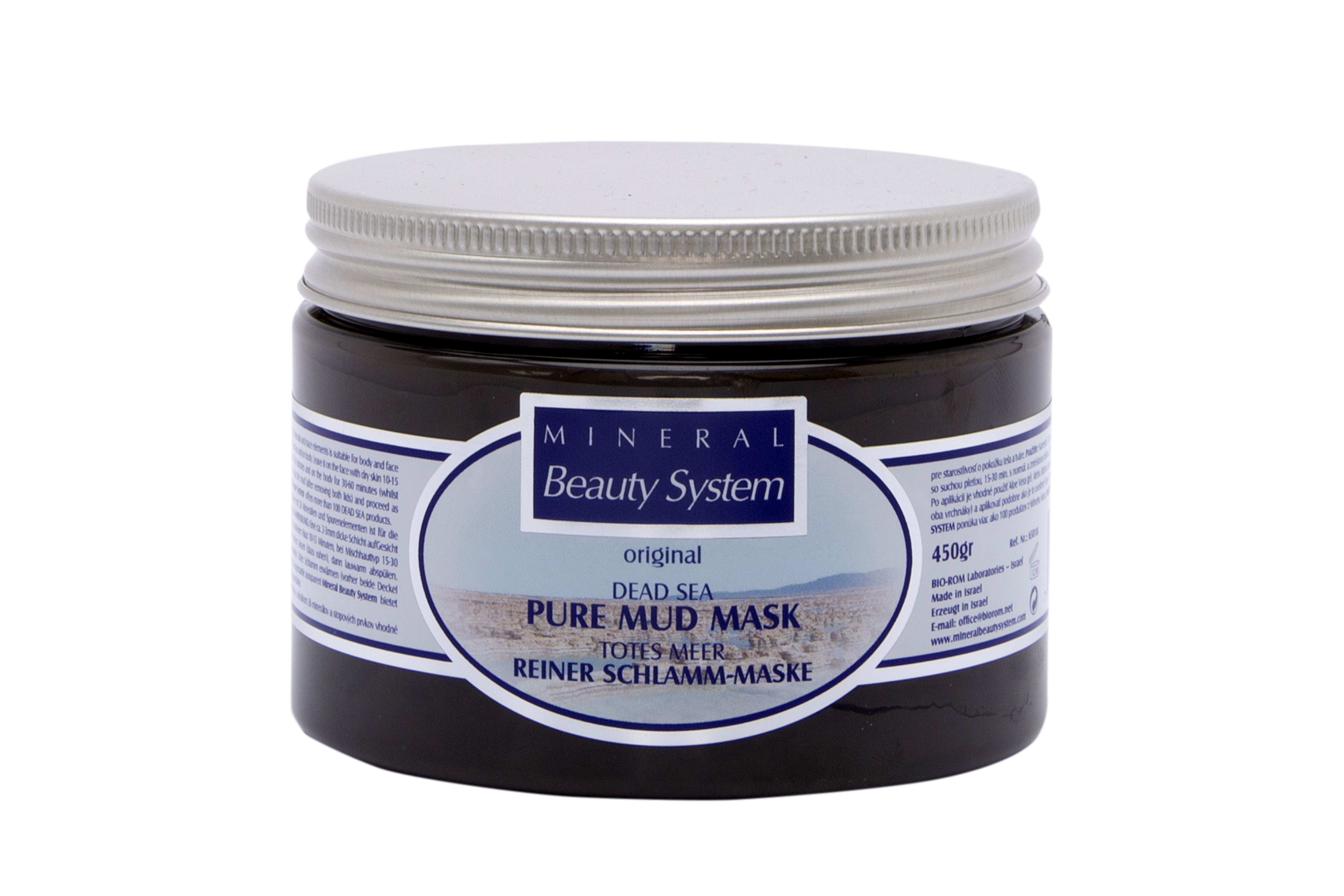 65018_Classic_PureMudA_450g Totes Meer Schlamm - Maske, 450 g